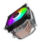 Ant Esports ICE-C400 120mm CPU Air Cooler With Rainbow LED (Black) - Image 2
