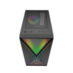 Ant Esports Infinity X (ATX) Mid Tower Cabinet (Black) - Image 4