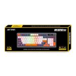 Ant Esports MK801 V2 Pro Wireless Mechanical Membrane Backlit Gaming Keyboard (Grey, Beige, Orange) - Image 2