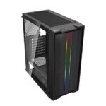 Ant Esports SX3 Mesh ARGB (E-ATX) Mid Tower Cabinet (Black) - Image 3