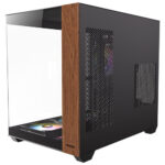 Antec CX800 Wood ARGB Mid Tower Tempered Glass PC Gaming Case (Black) - Image 3