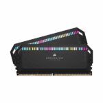 Corsair Dominator Platinum RGB DDR5 32GB (16GBx2) 6000MHz Ram (Black)