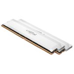 Crucial 32GB (2x16GB) Pro Overclocking DDR5 6400 MT/s UDIMM Memory Kit (White) - Image 2