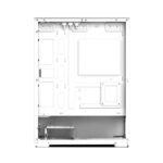 Circle Eliminator X5 TYPE C 2.0 Mid-Tower Computer Case Gaming Cabinet – White - Image 3