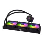 Cooler Master MasterLiquid 360L Core 360mm ARGB CPU Liquid Cooler (Black) - Image 4