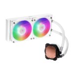 Cooler Master MasterLiquid ML240L ARGB V2 White Edition CPU Liquid Cooler - Image 3