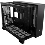 Corsair 2500D Airflow (M-ATX) Mini Tower Cabinet (Black) - Image 2