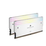 CORSAIR Dominator Titanium RGB 32GB (2x16GB) DDR5 7200MHz CL34 RAM (White) - Image 2