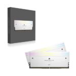 Corsair Dominator Titanium RGB DDR5 64GB (32GBx2) 6000MHz RAM (White) - Image 2