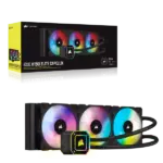 Corsair ICUE H150i Elite Capellix CPU Liquid Cooler (Black) - Image 2