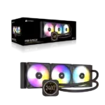 Corsair ICUE H150i Elite LCD Display CPU Liquid Cooler (Black) - Image 8