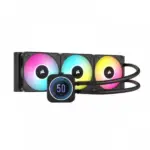 Corsair ICUE H150i Elite LCD XT Display RGB Black All In One 360mm CPU Liquid Cooler