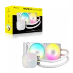 Corsair Nautilus 240 RS ARGB Liquid CPU Cooler (White) - Image 6