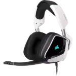 Corsair VOID RGB ELITE USB Premium Gaming Headset with 7.1 Surround Sound (White)