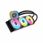 Corsair iCUE Link H150i LCD RGB 360mm CPU Liquid Cooler (Black) - Image 4