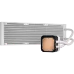 Corsair ICUE H150i Elite LCD XT Display RGB White All In One 360mm CPU Liquid Cooler - Image 3