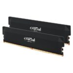 Crucial Pro Overclocking 32GB (2x16GB) DDR5 6400 MT/s UDIMM Memory Kit (Black)