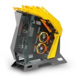 Ant Esports Cypher G7 Cabinet Black-Yellow - Image 3