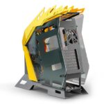Ant Esports Cypher G7 Cabinet Black-Yellow - Image 2