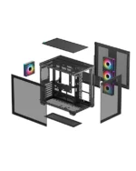 Deepcool CG530 4F Mid Tower Cabinet – Black - Image 3
