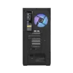 Circle Defender ZX1 Mid- Tower Computer Case Gaming Cabinet - Black - Image 4