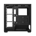 Circle Defender ZX1 Mid- Tower Computer Case Gaming Cabinet - Black - Image 6