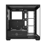 Circle Defender ZX1 Mid- Tower Computer Case Gaming Cabinet - Black - Image 5