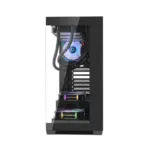 Circle Defender ZX1 Mid- Tower Computer Case Gaming Cabinet - Black - Image 3