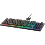 Dell Alienware AW920K Tri-Mode Wireless Backlit Mechanical Gaming Keyboard (Dark Side of the Moon) - Image 4