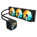GIGABYTE GAMING 360 ARGB 360mm CPU Liquid Cooler (Black) - Image 2