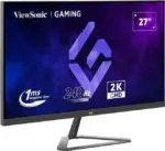 VIEWSONIC VX2758A-2K-PRO-3 27 Inch QHD 240Hz IPS Panel 130% SRGB 1MS Freesync IPS Gaming Monitor - Image 4