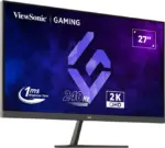 VIEWSONIC VX2758A-2K-PRO-3 27 Inch QHD 240Hz IPS Panel 130% SRGB 1MS Freesync IPS Gaming Monitor - Image 3