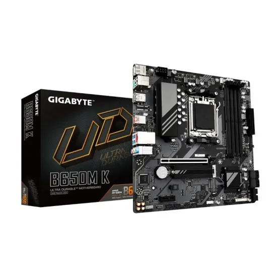 Gigabyte-B650m-K-Am5-Micro-Atx-Motherboard-1.webp Gigabyte B650M K Am5 Micro Atx Motherboard - Image 1