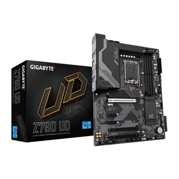 Gigabyte-Z790-UD-Motherboard-1.jpg Gigabyte Z790 UD Intel Motherboard Supports Intel 12th, 13th & 14th Gen Processors - Image 1