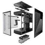 HYTE Y60 Dual Chamber (ATX) Mid-Tower Case – Black - Image 4