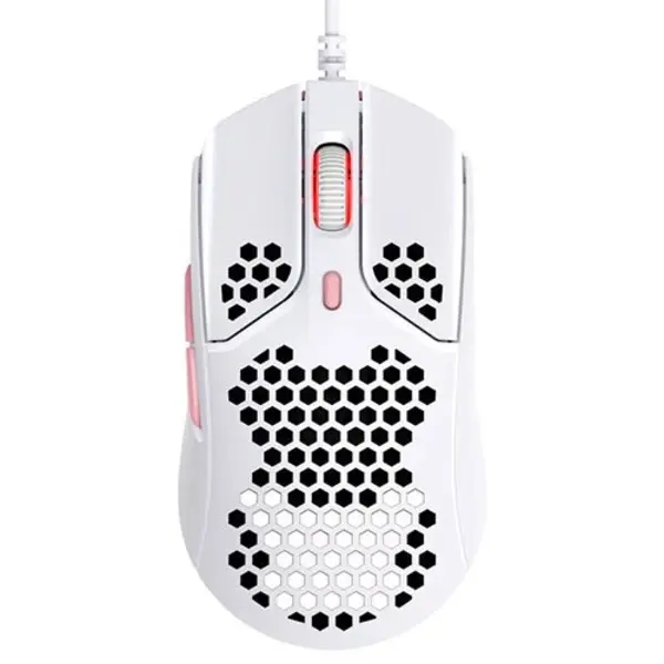 HyperX Pulse fire Haste Gaming Mouse (White-Pink)