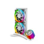 Ant Esports ICE Chroma 240 ARGB 240mm ARGB Liquid Cooler I AIO – White - Image 2