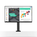 LG 27QN880-B 27″ QHD (2560×1440) Ergo IPS Monitor with HDR 10 Compatibility and USB Type-C Connectivity, Black - Image 4