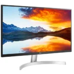 LG 27UL500-W 68.58 cm (27 inch) 4K-UHD (3840 x 2160) HDR 10 Monitor (Gaming & Design) with IPS Panel, HDMI x 2, Display Port, AMD Freesync – 27UL500 (Silver Stand with White Body) - Image 4
