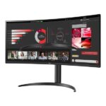 LG 34WR55QC-B 34″ Curved UltraWide WQHD HDR 10 100Hz Monitor (Black) - Image 4