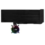 Lian Li Hydroshift II LCD-C 360N Fanless CPU Liquid Cooler (Black)