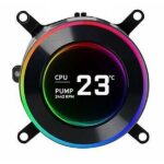 Lian Li Hydroshift II LCD-C 360N Fanless CPU Liquid Cooler (Black) - Image 2