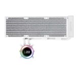 Lian Li Hydroshift II LCD-C 360N Fanless CPU Liquid Cooler (White) - Image 3
