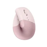Logitech Lift Vertical Wireless Mouse (Rose) - Image 4