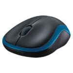 Logitech M185 Wireless USB Mouse (Blue) - Image 2
