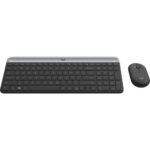 Logitech MK470 Slim Wireless Keyboard and Mouse Combo (Black) - Image 2