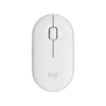 Logitech Pebble M350 Wireless Mouse (White)