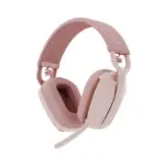 Logitech Zone Vibe 100 Lightweight Wireless Headphones (Rose)
