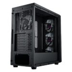 Cooler Master MasterBox 600 ARGB Tempered Glass ATX Cabinet Black - Image 4