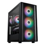 Cooler Master MasterBox 600 ARGB Tempered Glass ATX Cabinet Black